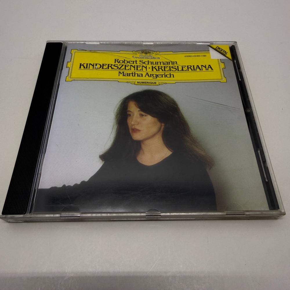 Martha Argerich Schumann Kinderszenen Kreisleriana CD Deutsche Grammophon 410653